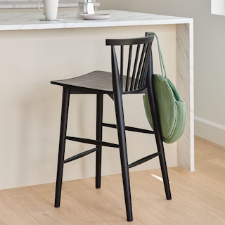 Rus Counter Stool - Black