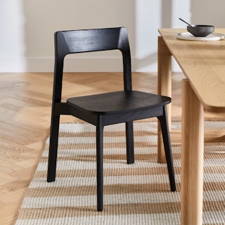 Gusfa Stackable Dining Chair - Black