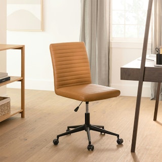 Passo Leather Office Chair - Charme Tan