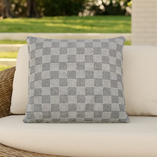 Smilla Indoor/Outdoor Pillow - Dusk Blue