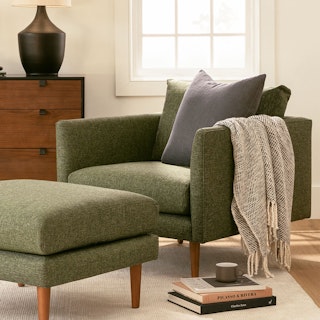 Burrard 32" Lounge Chair - Forest Green