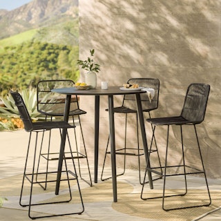 Ballo Outdoor Bar Table - Black