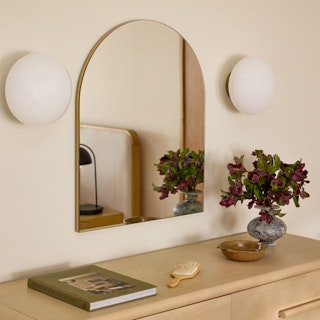 Williams Wall Mirror - Oak