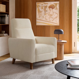 Forrest 32.75" Recliner Lounge Chair - Sand Ivory