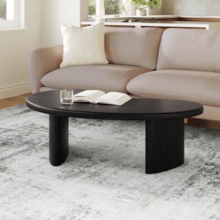 Neah 49" Coffee Table - Black